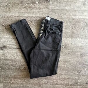 Reformation High Rise Black Jeans